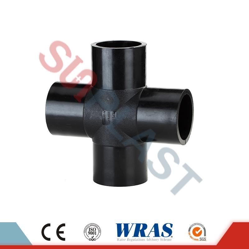 HDPE Butt Fusion လက်ဝါးကပ်တိုင် Fittings